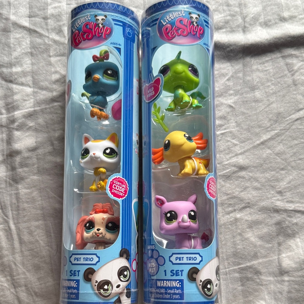 Littlest Pet Shop Colorful Pet Trio Set